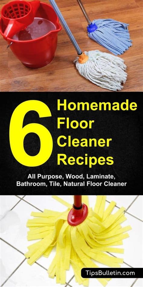 6 Homemade Floor Cleaner Recipes How To Clean Your Floors Recipe