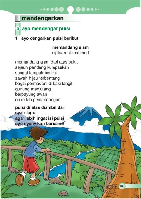 Puisi Keindahan Alam Indonesia Untuk Anak Sd