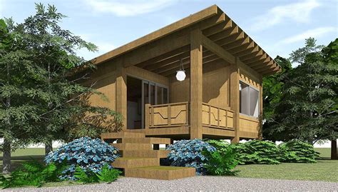 Funky Vacation Cabin 44098td Architectural Designs House Plans