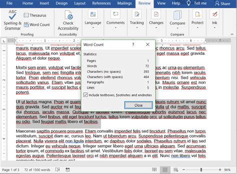 How To Check Word Count In Microsoft Word Capitalize My Title