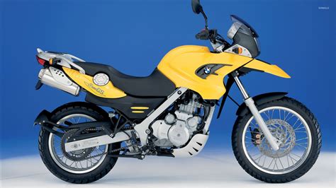 Yellow Bmw F650gs Side View Wallpaper Motorcycle Wallpapers 54273