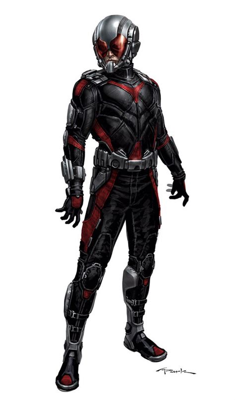 Ant Man Concept Art Reveals How The Character Could Have Looked In The