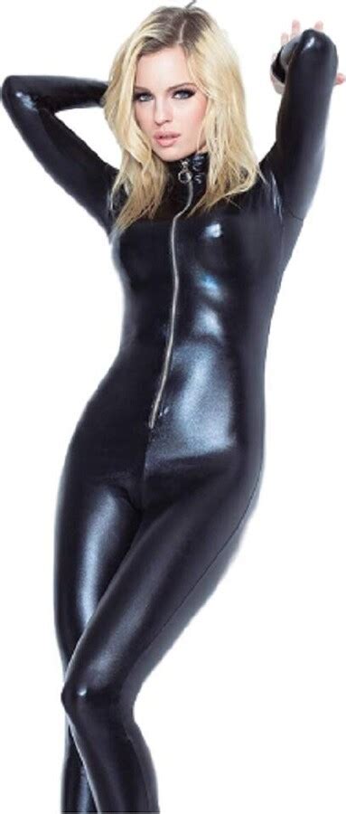 top totty sexy erotic gothic dominatrix black smooth panel leather bodysuits m shopstyle