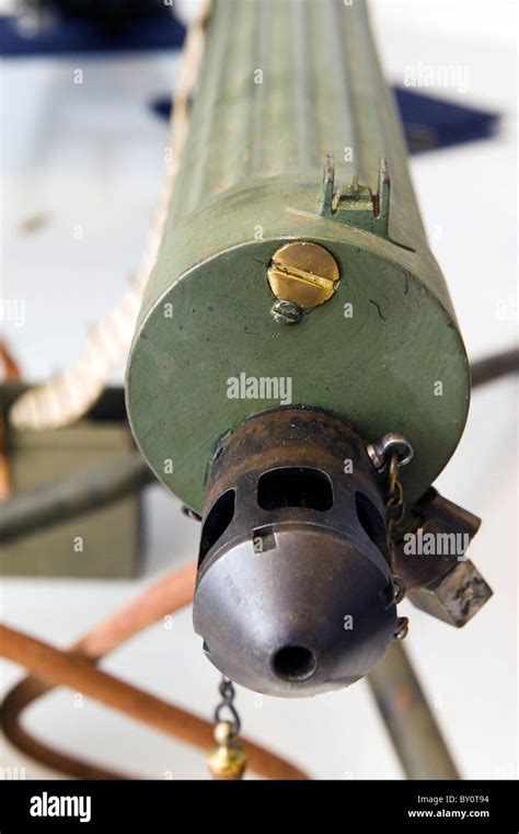 Vickers 303in Mark 1 Water Cooled Machine Gun Stock Photo Alamy