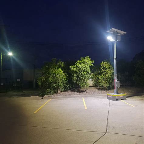 New Mobile Solar Street Lamps For Hire And Sale Generators Australia