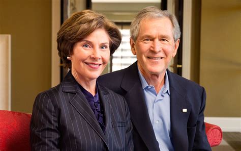 A Conversation With President George W Bush And Mrs Bush