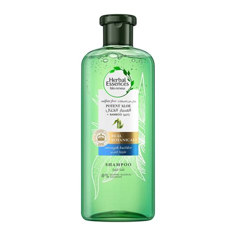 Buy Herbal Essences Sulfate Free Potent Aloe And Bamboo Streangth Builder