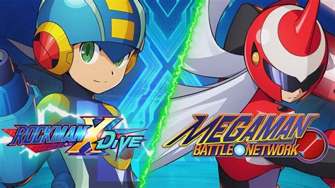 Mega Man X Dive Megamanexe And Protomanexe Jack In To The Deep Log