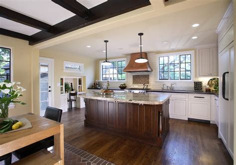 This option would be incredibly labor intensive. Delightful White Kitchen Cabinets Dark Wood Floors ...
