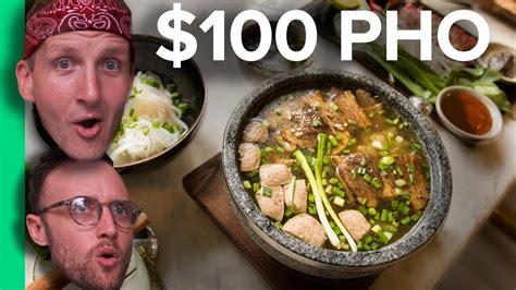 From the best street food to the most insane food markets to.well.yes, sea penis, nothing is off limits (except cucumbers. $2 PHO vs $100 PHO - Northern VS Southern Pho! (Có phụ đề ...