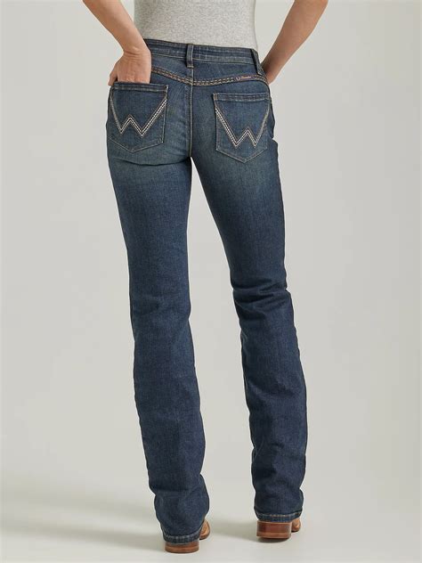 Womens Wrangler® Ultimate Riding Jean Shiloh Low Rise Bootcut Womens Jeans Wrangler®