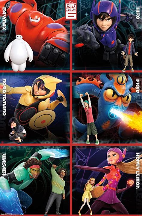 Disney Big Hero 6 The Series Group Wall Poster Ubicaciondepersonas