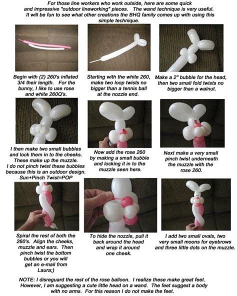 How To Make Balloon Animals Diy Balloon Crafts