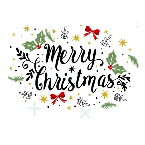 Christmas Greeting And Note Cards Clip Art Merry Christmas Png Download