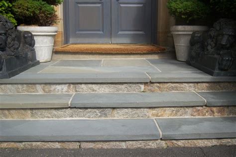 Pennsylvania Blue Stone Thermaled Blue Stone Pavers Flagging Front