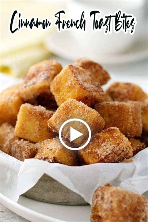 But until then, i'll keep sharing new takes on french toast that i come up with. Cinnamon French Toast Bites