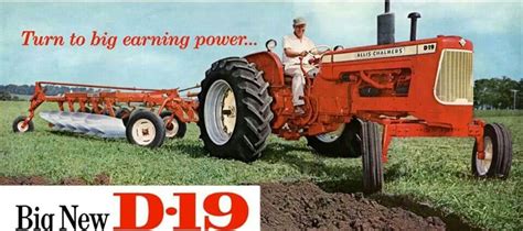 Allis Chalmers D 19 Ad Tractors Tractor Pictures Allis Chalmers