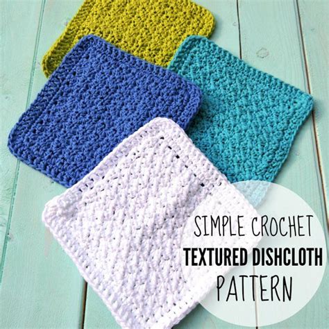 Free Printable Crochet Dishcloth Patterns