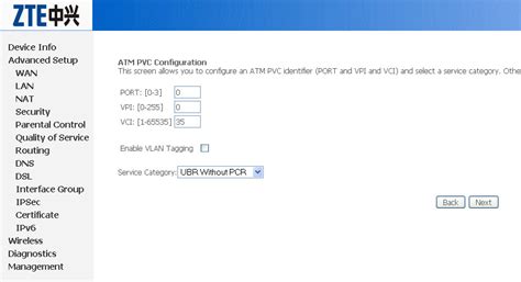 User id verification via mobile number capture & sms otp. Configure ZTE ZXDSL 531 (TYPE-2) 4-LAN/Wireless LAN Modem for BSNL broadband