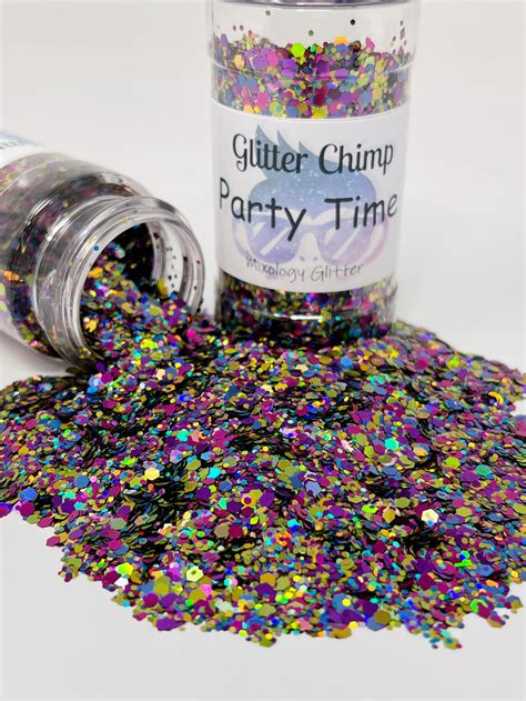 Party Time Mixology Glitter Glitter Chimp