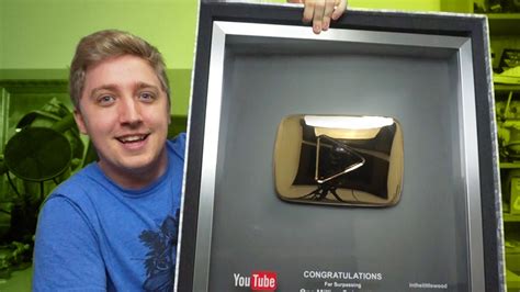 One Million Subscriber Golden Play Button Unboxing Youtube