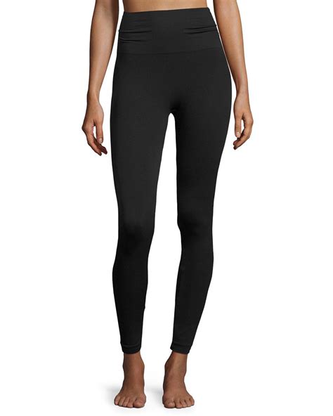 Spanx Look At Me Nowtm Seamless Leggings In Black Lyst