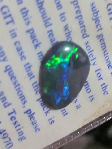 Green Blue Opal From Famous Heritage Opal Mine In Australian