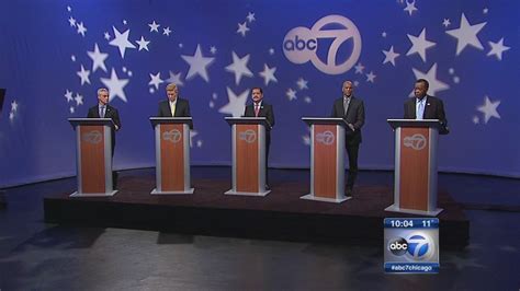 All Mayoral Candidates Square Off In Debate At Abc7 Abc7 Chicago