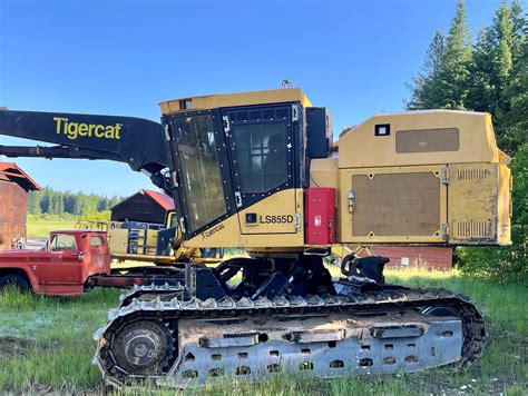 2017 Tigercat LS855D Feller Buncher 5195 Felling Head For Sale 6 600