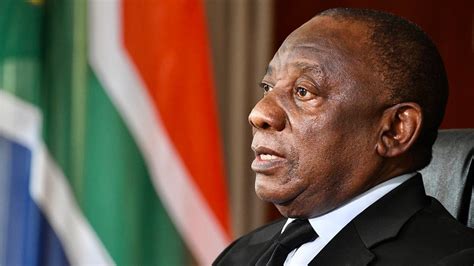 The news was confirmed by the presidency's official twitter account. Ramaphosa to address the nation tonight on the latest ...