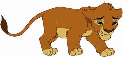 Lion Animated King Animation Lions Sad Animals