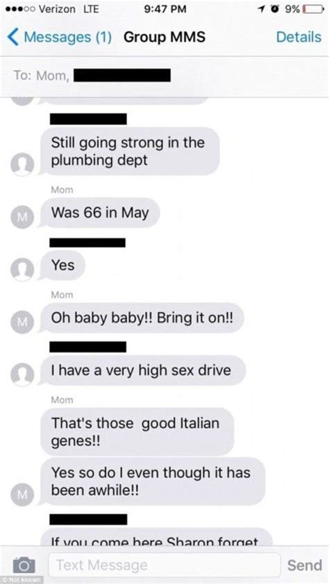This Woman Received A Bunch Of Her Mom S Sexts After She Accidentally Invited Her Into A Group Chat