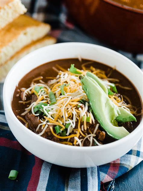 Spicy Chipotle Chuck Wagon Chili Dad With A Pan Recipe Favorite