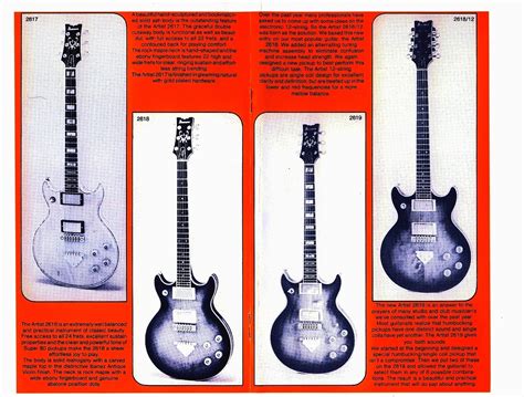 1977 Ibanez Guitar Catalog