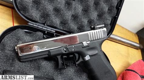 Armslist For Saletrade Glock 22 Gen 4 Custom Chrome