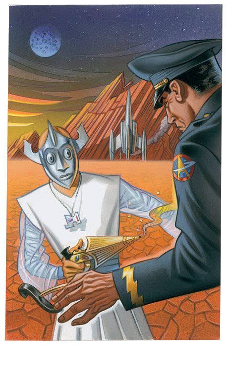The Martian Chronicles Folio Illustrated Book Illustration The