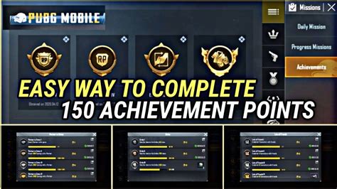 Easy Way To Complete 150 Achievement Points Part 1 Youtube