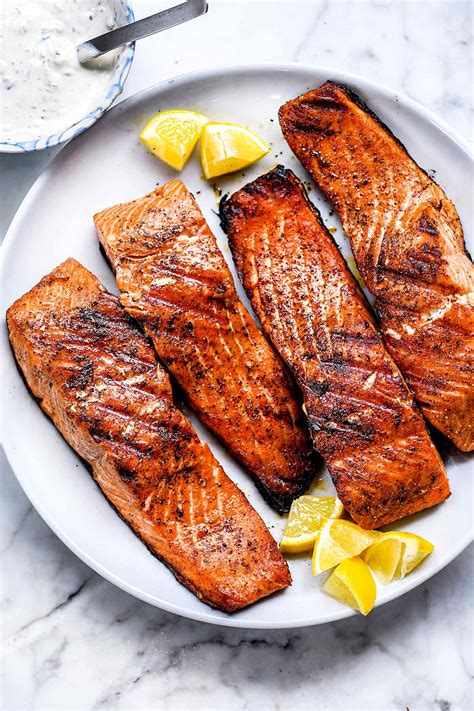 The Best Grilled Salmon Relish