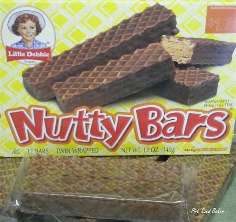 These were delicious and have peanut butter sandwiched between the cookies. Nutter Butter Little Debbie : Peanut Butter Nutty Bar Ice ...