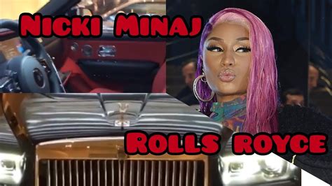 Checkout Nicki Minaj S New Rolls Royce Cullinan Rolls Royce Truck Youtube