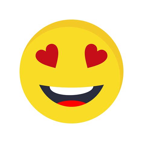 Love Emoji Vector Icon 380848 Vector Art At Vecteezy