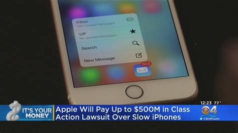 Apple Settles Class Action Lawsuit Youtube