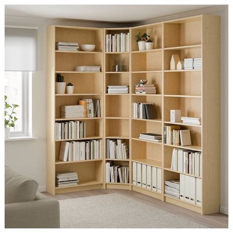 Ikea Billy Birch Veneer Bookcase Ikea Bookshelves Bookshelves Diy