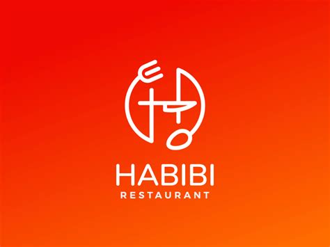 Habibi Restaurant Logo By Ume Habiba On Dribbble
