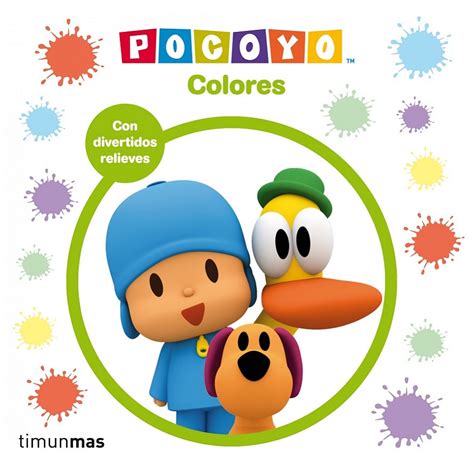 Pocoyo Colores Board Book Libro Relieve Girol Books