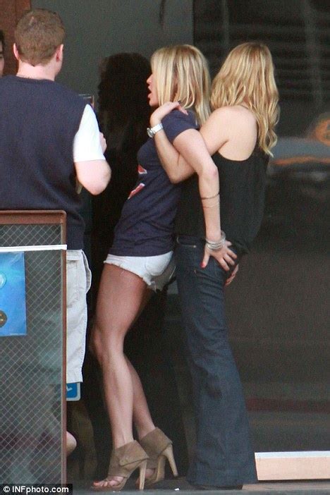 Kristin Cavallari Grabs Her Friends Backside In A Tense Moment Before