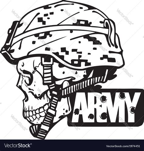 Us Army Military Design Royalty Free Vector Image