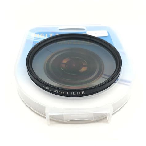 Cpl Circular Polarizer Camera Filter For Canon Nikon Dslr Camera Lens