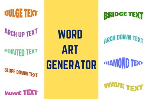 Transforming Words Into Art How A Word Art Generator Can Inspire And
