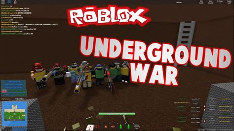 Roblox Base Wars Tournament Underground War Youtube